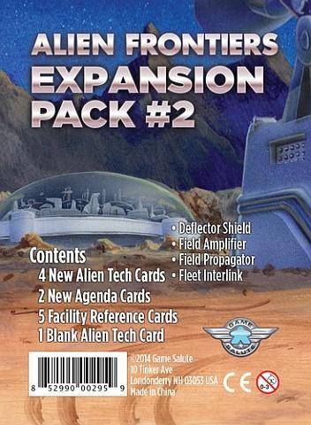 Alien Frontiers: Expansion Pack 2