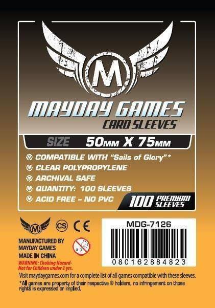 Mayday Sleeves 50 x 75mm Standard (100)