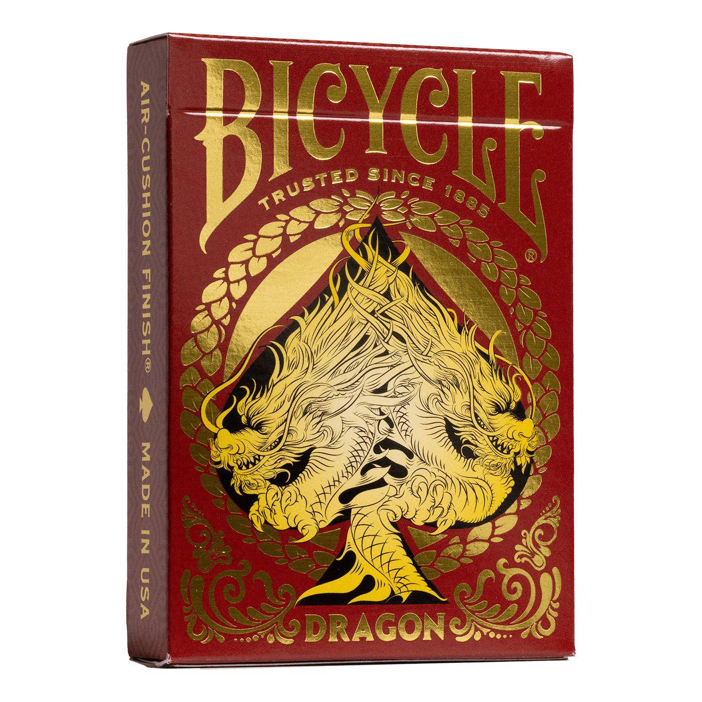 Bicycle Dragon Red Playing Cards