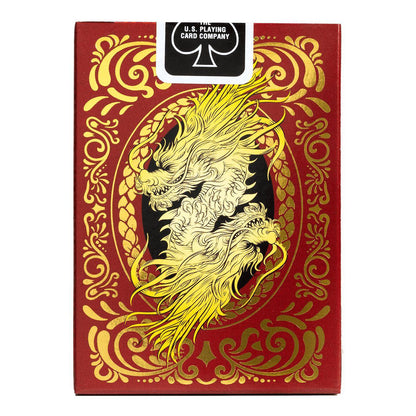 Bicycle Dragon Red Playing Cards