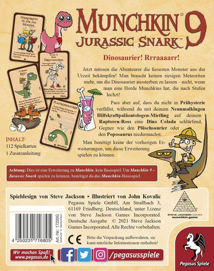 Munchkin 9: Jurassic Snark [Erweiterung]