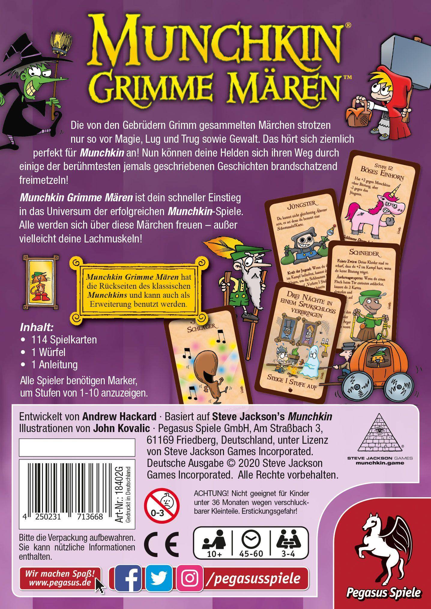 Munchkin: Grimme Mären