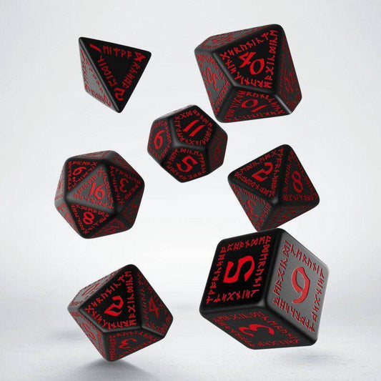Runic Dice Black/Red