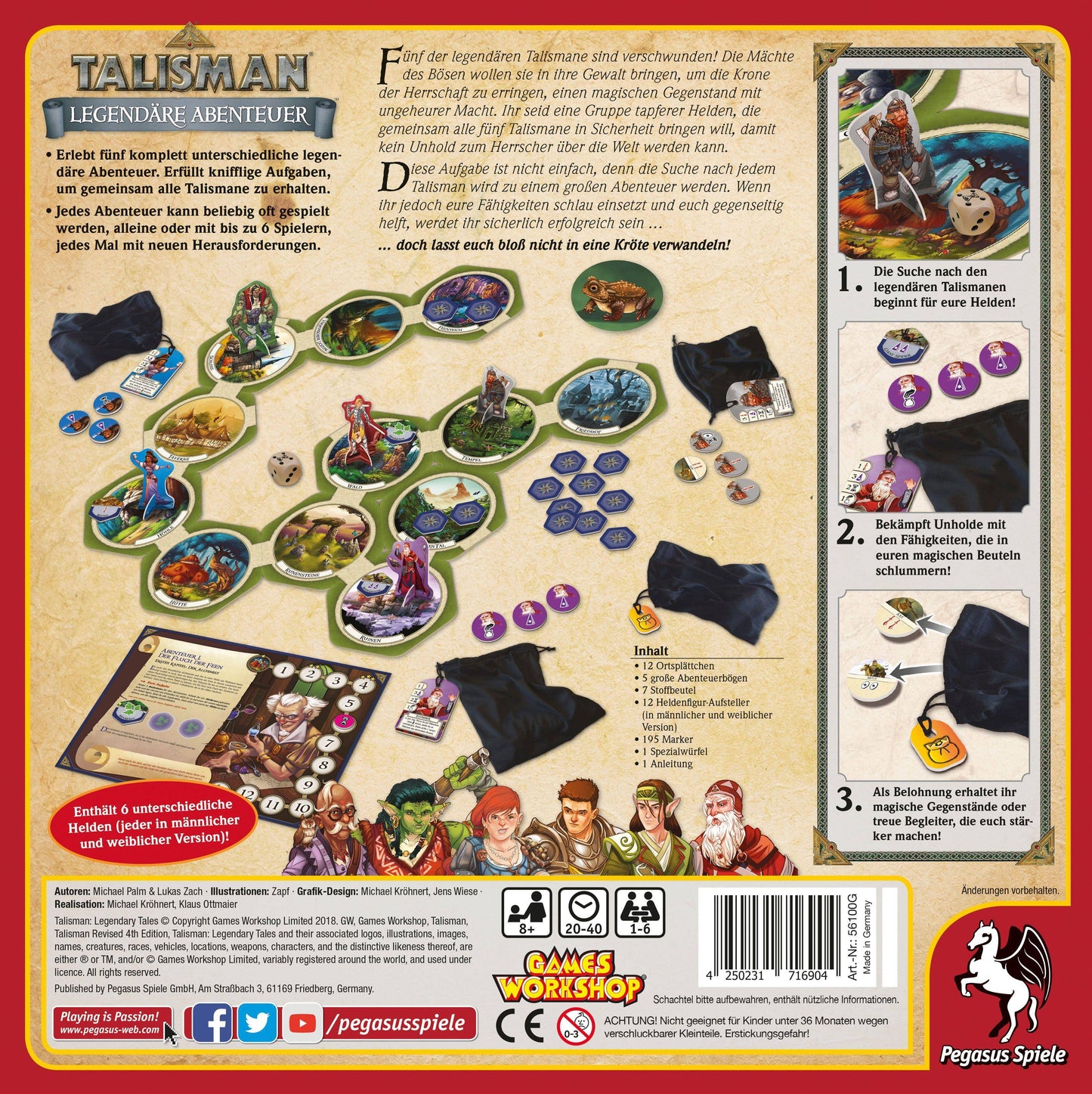 Talisman - Legendäre Abenteuer