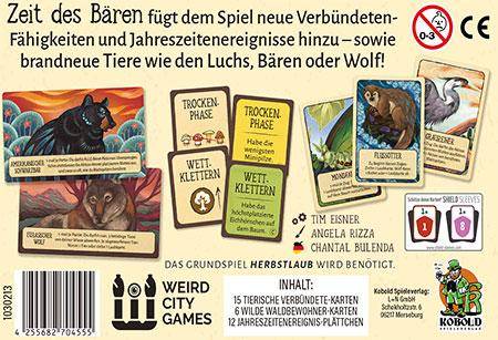 Zeit des Bären - Herbstlaub, deutsch (Erw.)