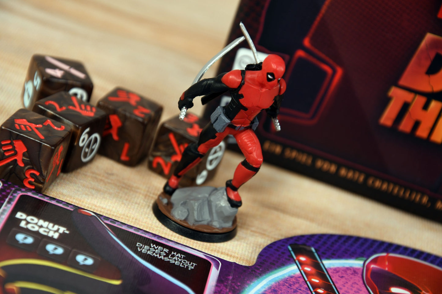 Marvel Dice Throne 3: Deadpool, deutsch