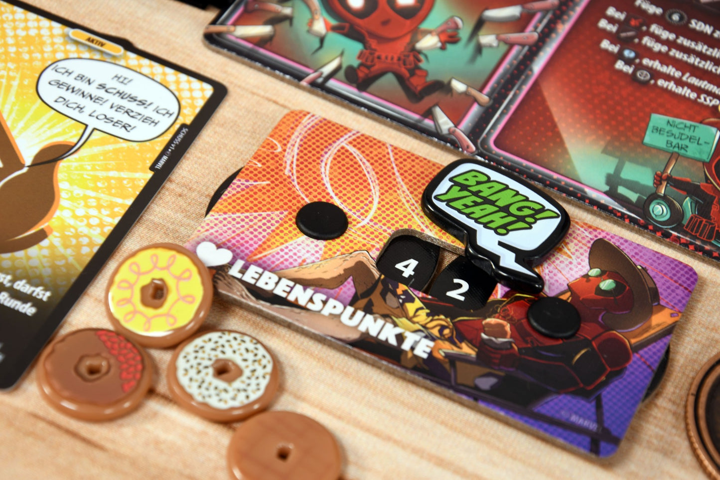 Marvel Dice Throne 3: Deadpool, deutsch