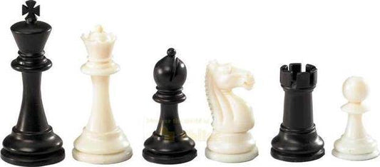 Schachfiguren Nerva, KH 95mm, KS s/w