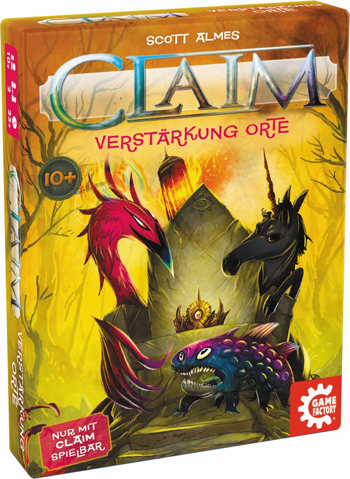 Claim Verstärkung: Orte