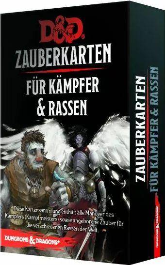 D&D: Zauberkarten für Kämpfer & Rassen