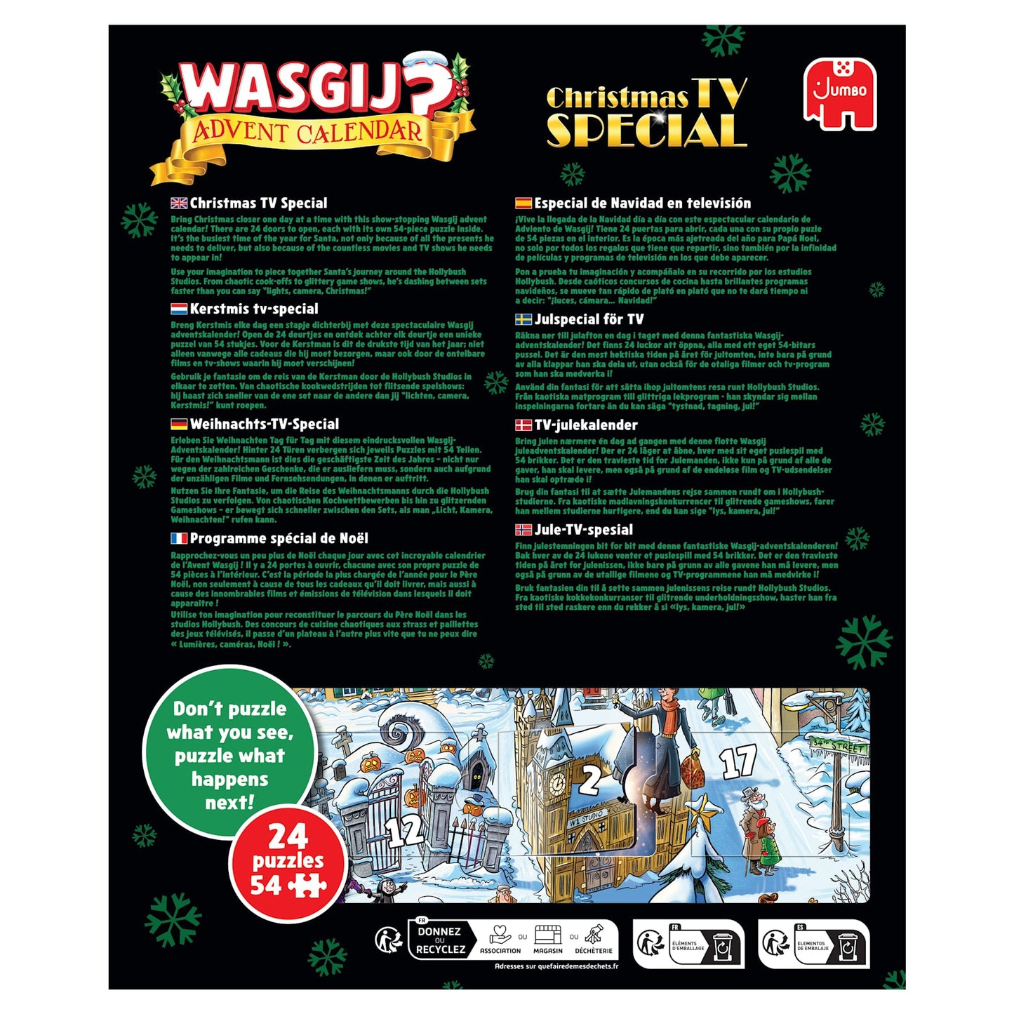 Weihnachts-TV-Special - Wasgij Christmas Adventskalender 2026, deutsch