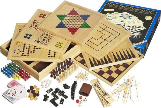 Holz-Spielesammlung 100