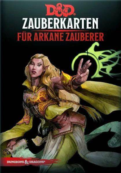 D&D: Zauberkarten für arkane Zauberer