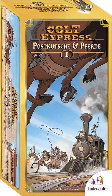 Colt Express: Postkutsche und Pferde (Erw.)