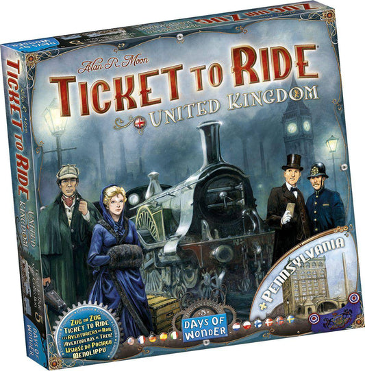 Zug um Zug United Kingdom & Pennsylvania (Map Collection 5)