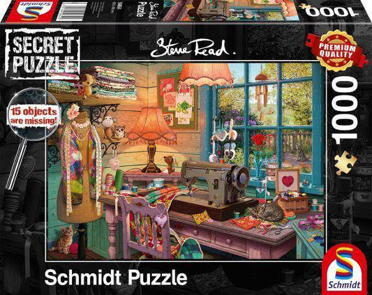 Secret Puzzle: Im Nähzimmer, 1000 T.