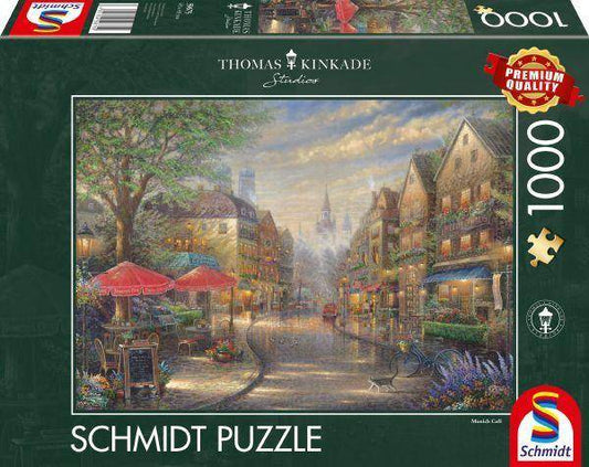 T. Kinkade: Café in München, 1000 T.