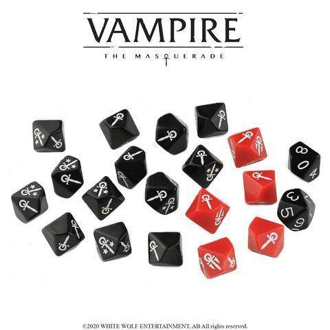 V5 Vampire - Die Maskerade: Würfelset
