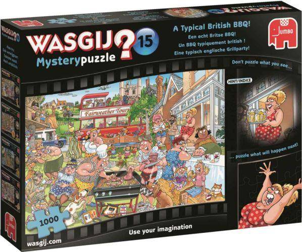 Wasgij Mystery 15: Eine typisch englische Grillparty (1000 T.)