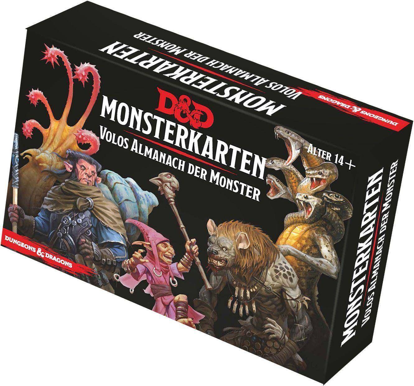 D&D: Monsterkarten - Volos Almanach der Monster