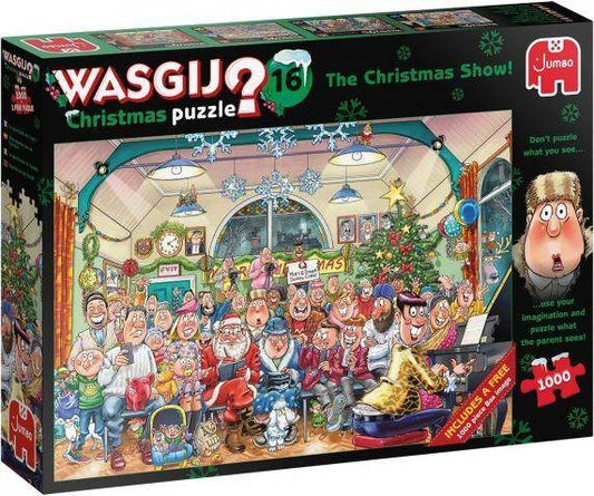 Wasgij Christmas 16: Die große Weihnachtsvorstellung!, 2x 1000 T.