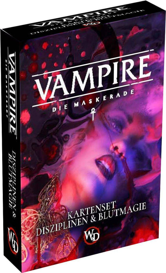 V5 Vampire - Die Maskerade Kartenset: Disziplinen & Blutmagie