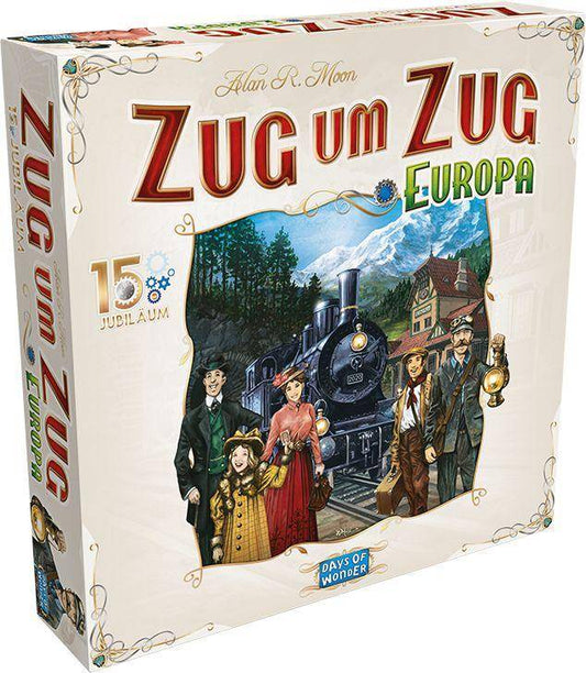 Zug um Zug Europa 15 Jahre Jubiläumsausgabe