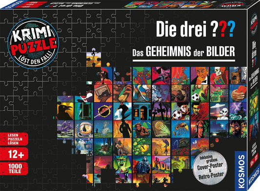 Krimi-Puzzle - Die drei ???: Das Geheimnis der Bilder