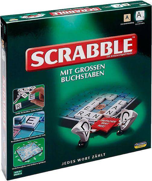 Scrabble mit großen Buchstaben