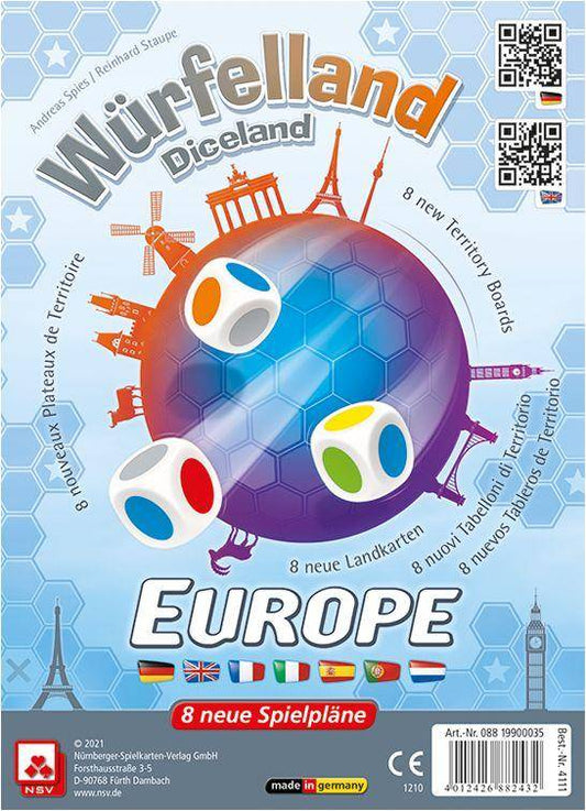 Würfelland - Europa - Zusatztableaus