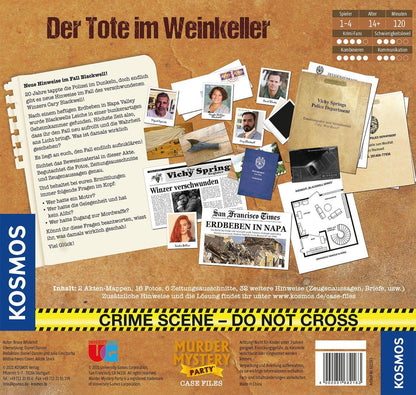 Murder Mystery Case File: Der Tote im Weinkeller