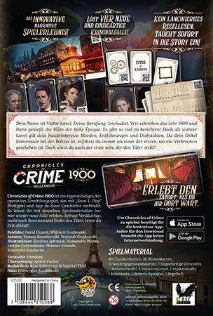 Chronicles of Crime - Millennium 1900