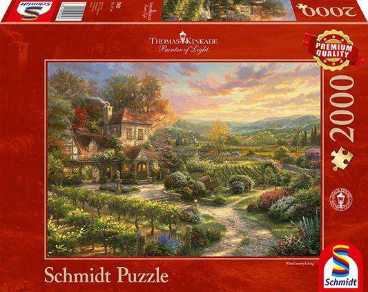 T. Kinkade: In den Weinbergen 2000 T.