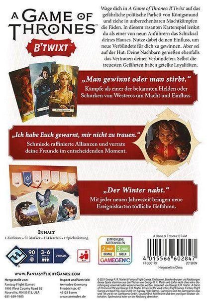 A Game of Thrones B'Twixt