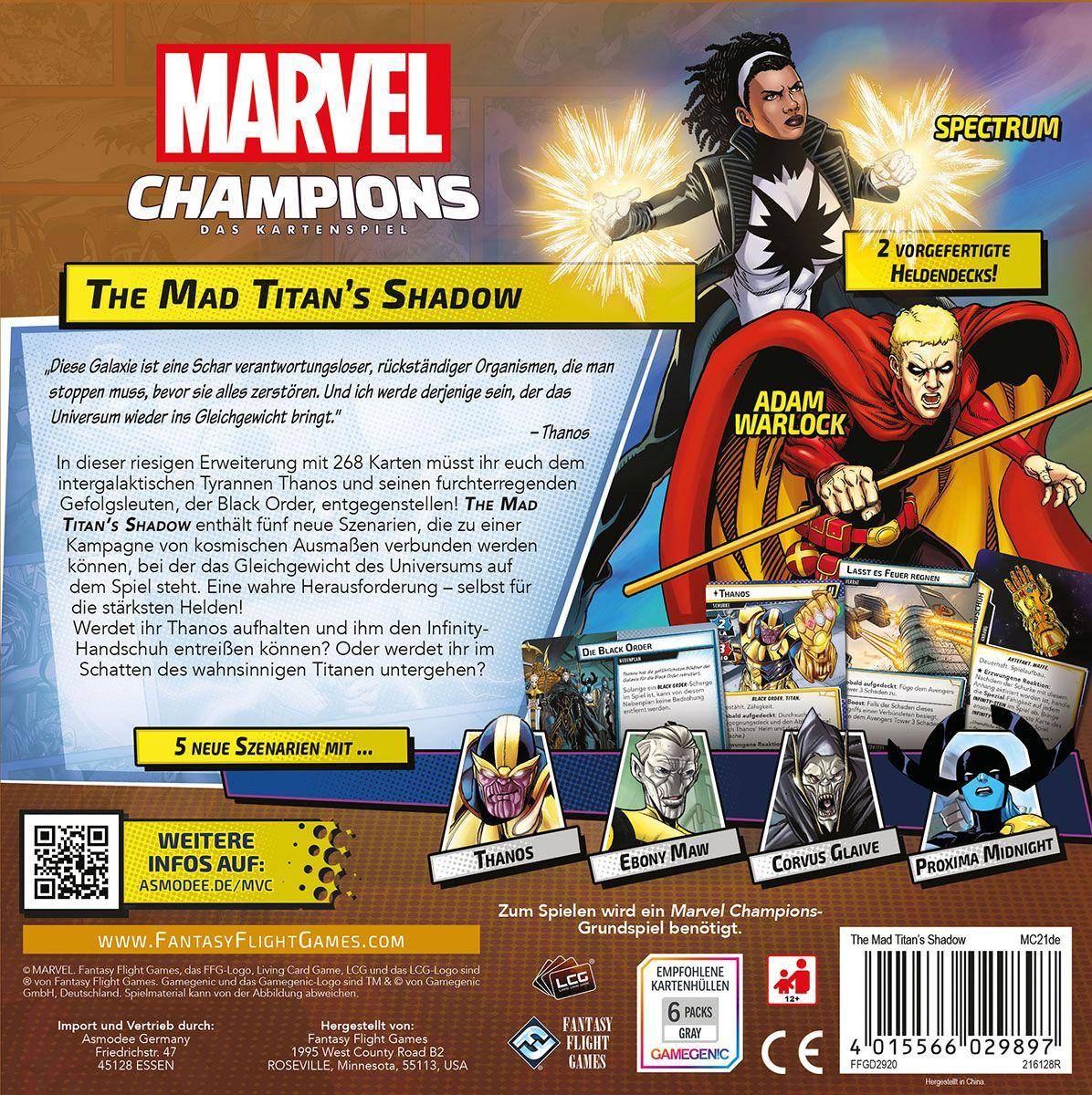 The Mad Titan's Shadow - Marvel Champions LCG (DE)