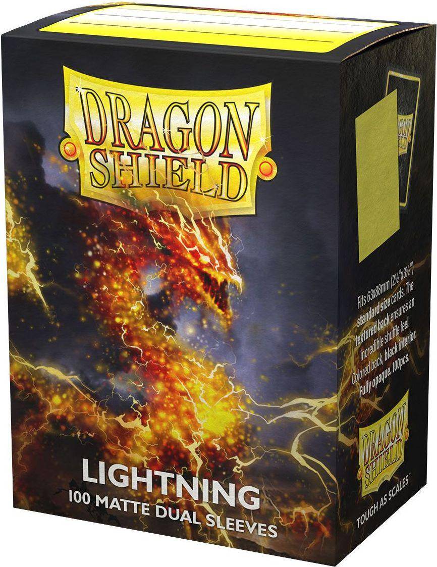 Dragon Shield: Matte - Dual Lightning (100)