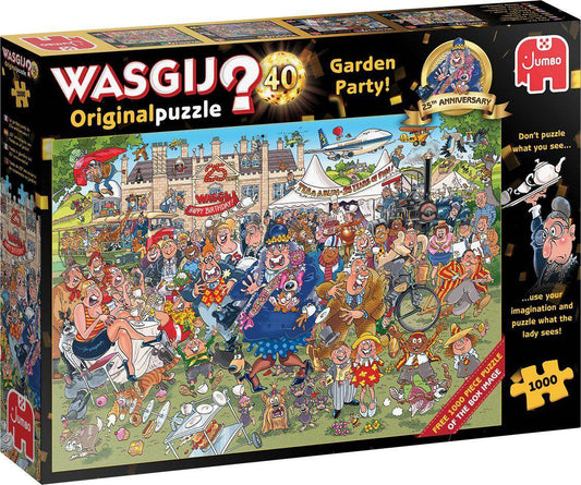 Wasgij Original 40: Gartenparty zum 25-jährigem Jubiläum!, 2x 1000 T.