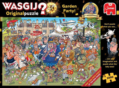 Wasgij Original 40: Gartenparty zum 25-jährigem Jubiläum!, 2x 1000 T.