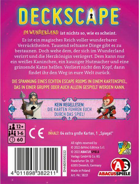 Deckscape - Im Wunderland