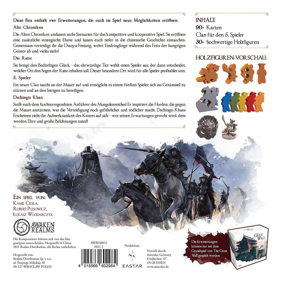 The Great Wall - Stretch Goals DE