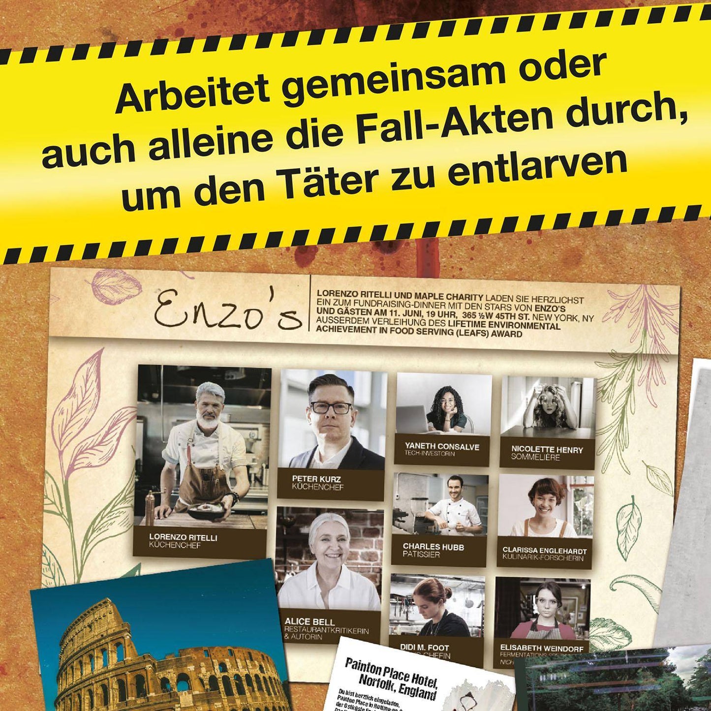 Murder Mystery Case File: Mord à la carte