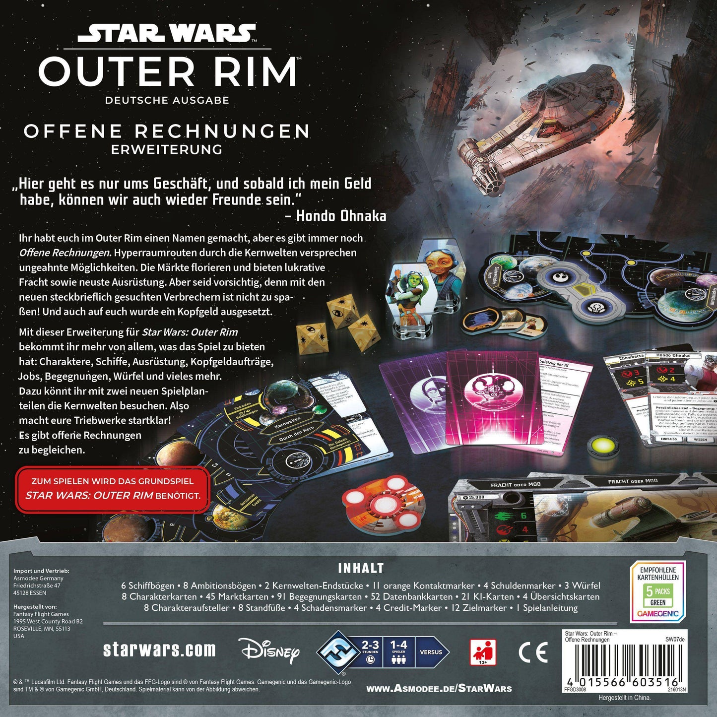 Star Wars: Outer Rim - Offene Rechnungen [Erw.]