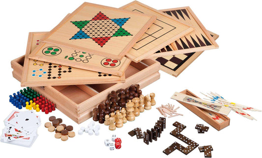 Holz-Spielesammlung 100, Premium Edition