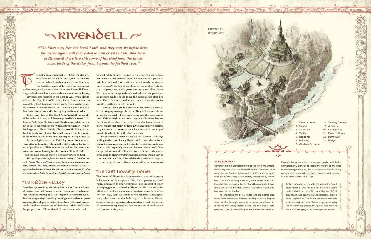 The One Ring RPG: Loremaster's Screen & Rivendell Compendium