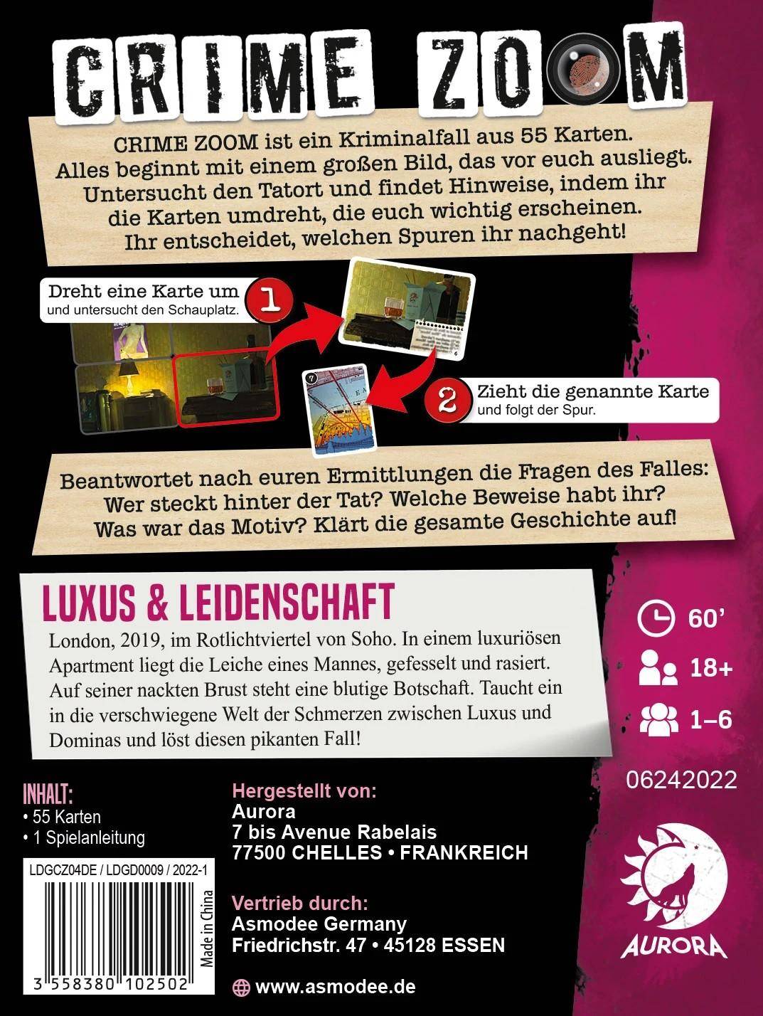 Crime Zoom Fall 4: Luxus & Leidenschaft