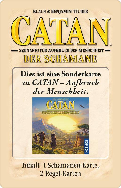 Catan: Sonderkarte für Aufbruch der Menschheit - Der Schamane