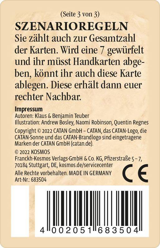 Catan: Sonderkarte für Aufbruch der Menschheit - Der Schamane