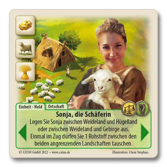 Catan - Das Duell: Sonderkarte: Sonja, die Schäferin