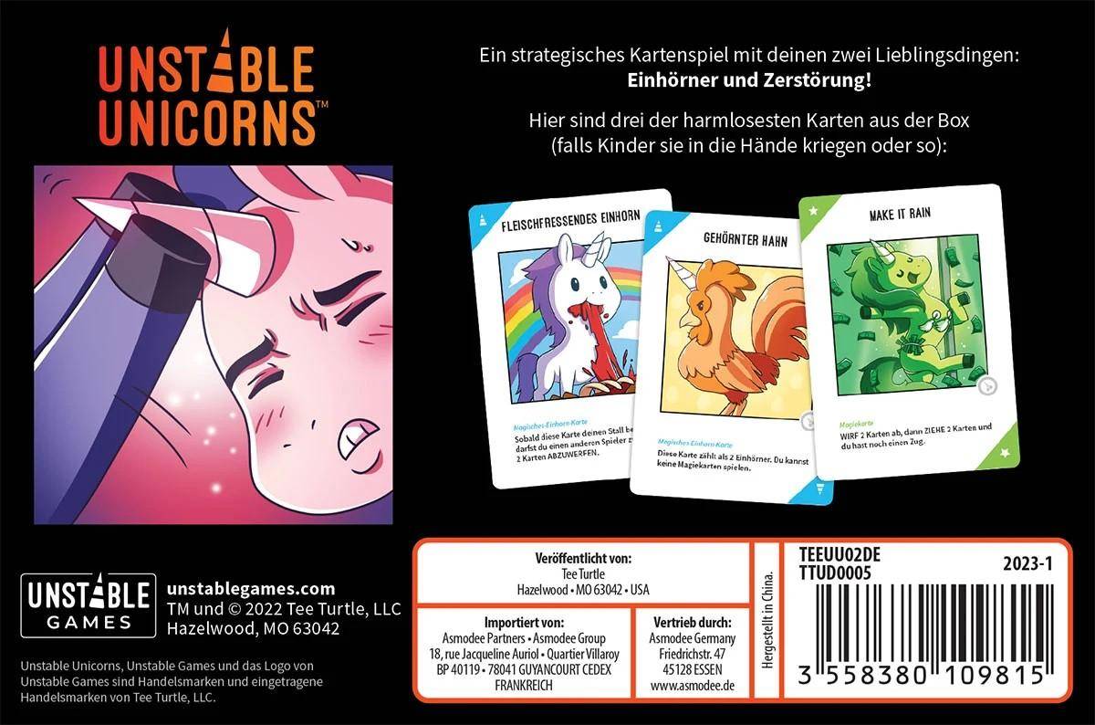 Unstable Unicorns: NSFW-Edition DE