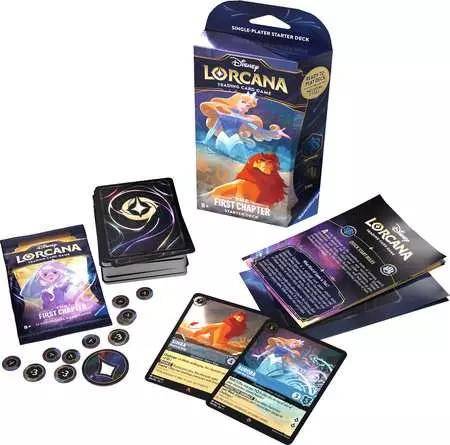 EN K01: Starter Deck "Sapphire Steel" - Disney Lorcana: The First Chapter